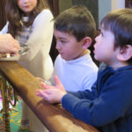 Children at altar rail